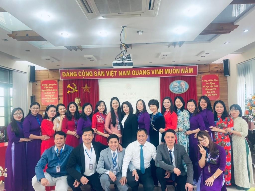 ĐẠI HỘI CÔNG ĐOÀN TRƯỜNG TH, THCS VÀ THPT KHƯƠNG HẠ NHIỆM KÌ 2023-2028