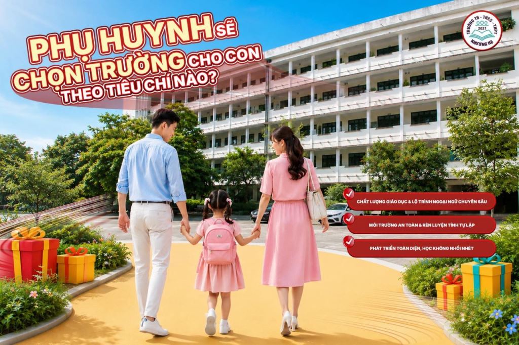 PHỤ HUYNH SẼ CHỌN TRƯỜNG CHO CON THEO TIÊU CHÍ NÀO?