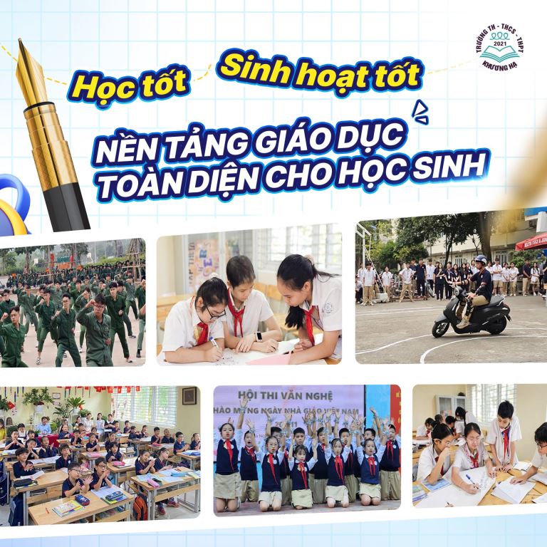 🎯 HỌC TỐT – SINH HOẠT TỐT: NỀN TẢNG GIÁO DỤC TOÀN DIỆN CHO HỌC SINH
