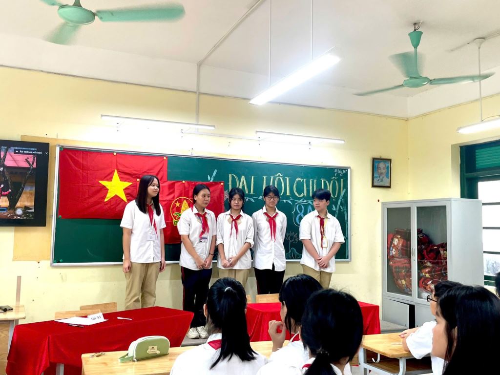 ĐẠI HỘI CHI ĐỘI, ĐẠI HỘI CHI ĐOÀN MẪU NĂM HỌC 2024 – 2025